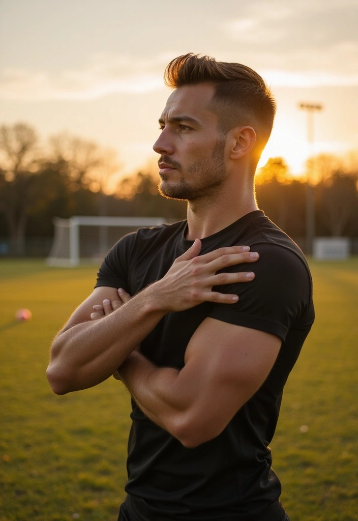 20 Best Stretches Every Athlete Needs for Ultimate Flexibility (Don't Miss #12!) - 20. Cross-Body Shoulder Stretch