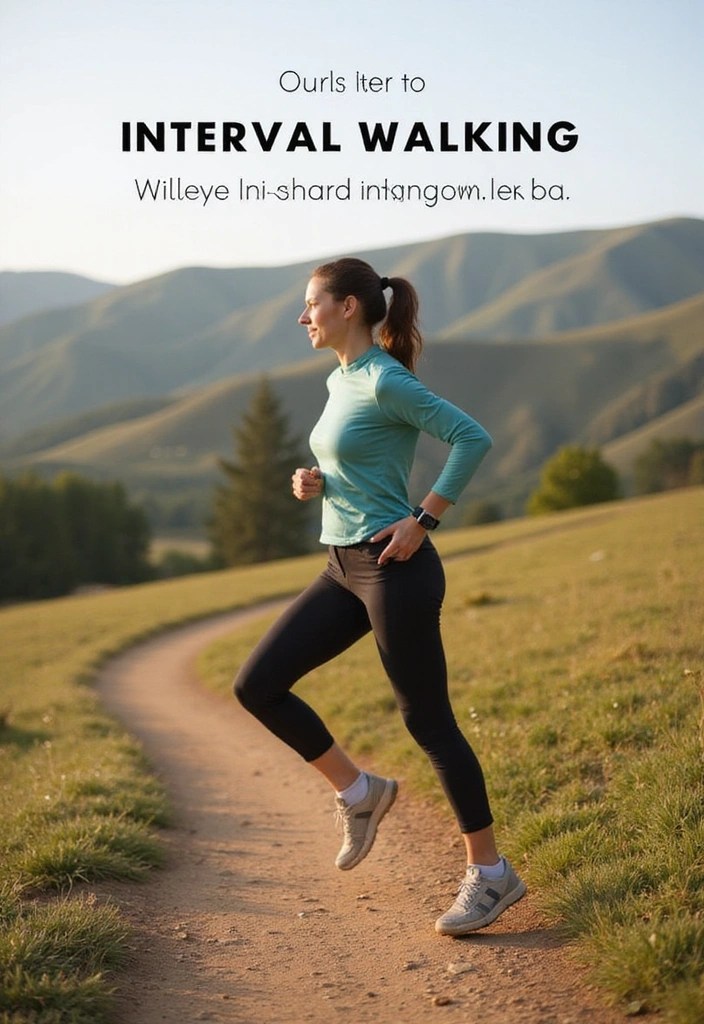 17 Walking Workouts That Will Transform Your Body (And Mind!) - 8. Interval Walking: Boost Your Calorie Burn