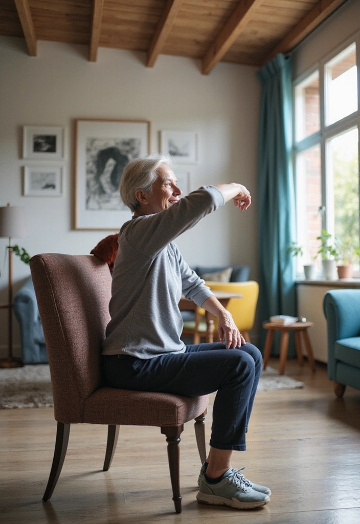 10 Amazing Chair Exercises for Seniors That Will Transform Your Flexibility (You Won't Believe #5!) - 5. Seated Twist (You Won't Believe This!)